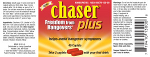 Chaser Plus Bottle Label