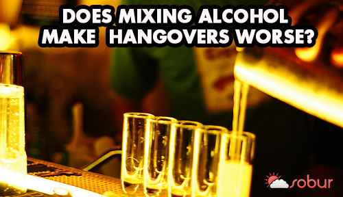 does mixing alcohol make hangovers worse?