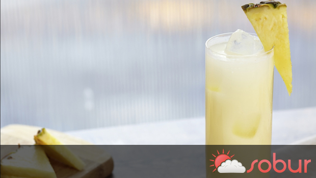 rum pineapple fiesta cocktail