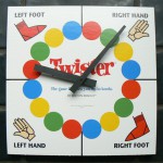 Twister spinner board